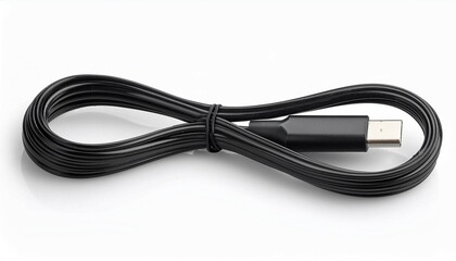 black cable