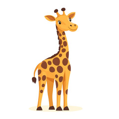 Obraz premium Cute Giraffe Illustration