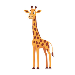 Obraz premium Cute Cartoon Giraffe