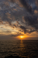 Sunset at Cala Blanca, Menorca, Spain