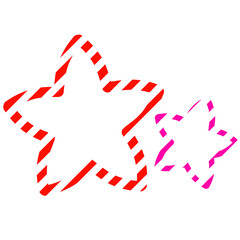 star shaped like a star, abstract star shape, red star icon, red star symbol, pink star on white, red and pink star, star, star png, star sticker, star shape, star design, star icon, sign, red, star