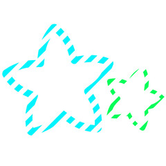 star shaped like a star, abstract star shape, blue star icon, blue star symbol, blue star on white, blue and green star, star, star png, star sticker, star shape, star design, star icon, sign, blue