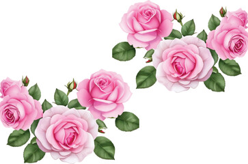 Vector beautiful flower design