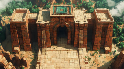 Ancient Stone Gate: Exploring Lost Civilization's Architecture