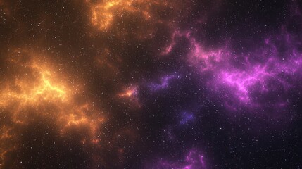 Naklejka premium A breathtaking view of a cosmic galaxy filled with vibrant colors and swirling stars, perfect for digital art