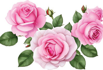 Naklejka premium Vector beautiful flower design