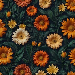 Obraz premium chrysanthemum flowers