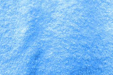 Texture serviette éponge bleue