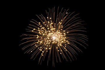 Fototapeta premium Newyear firework fireworks outdoors night.