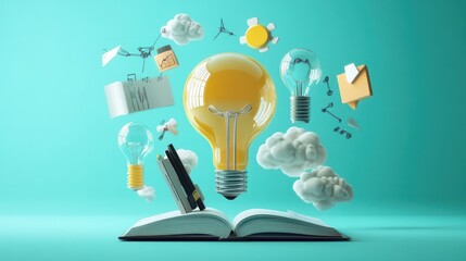 Skills Education Learning Personal development Competency Business concept.