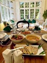 sri lankan food on table