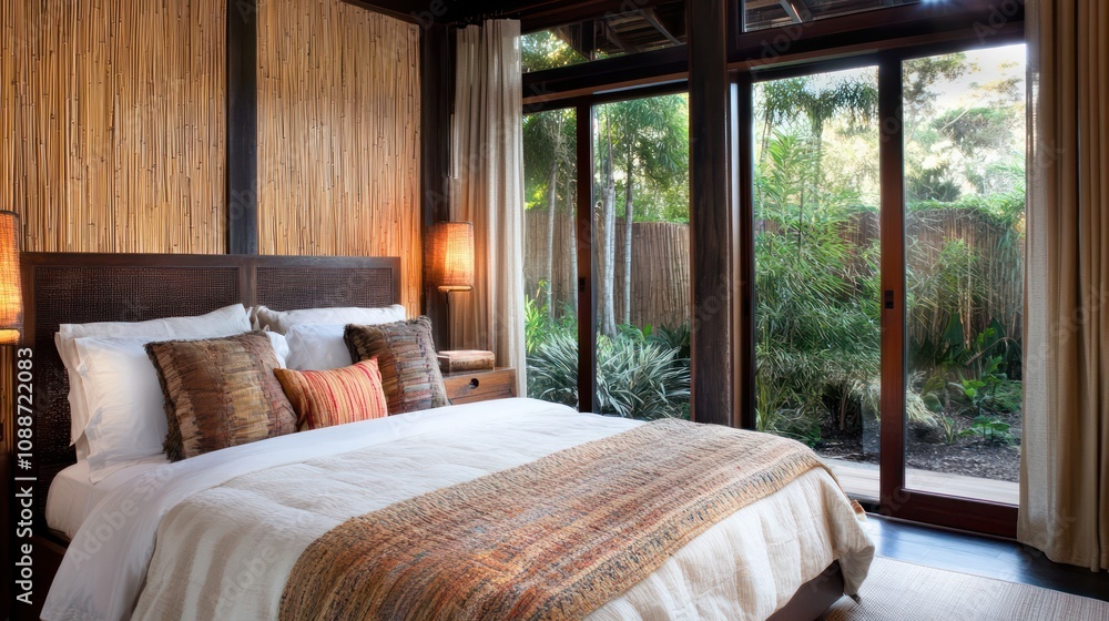 Poster feng shui bedroom layout, creating a serene and restful space