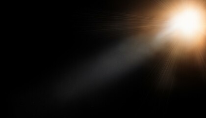 lens flare and light leak haze texture on a black background