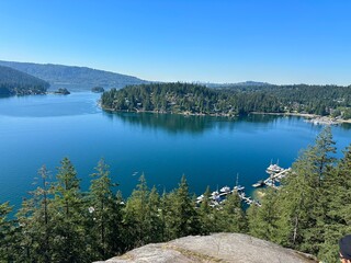 lake in the mountains