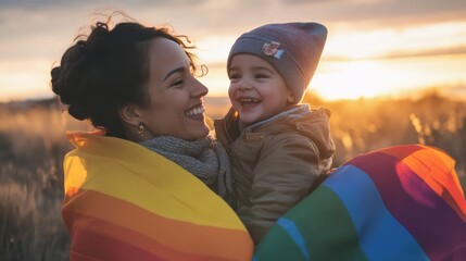 Inclusive family retreats for LGBTQ households, promoting love and acceptance