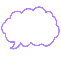 bubble, speech bubble, purple speech bubble icon, purple speech bubble, icon, purple bubble, bubble speech, bubble text, bubble text on white, speech bubble on white, bubble icon, bubble speech png