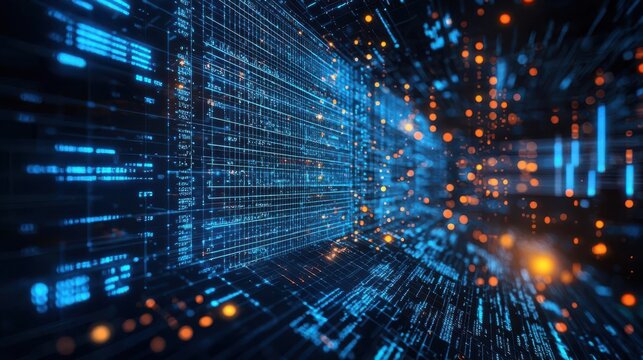 Data science algorithms and statistical analysis symbolizing precision and advanced analytics