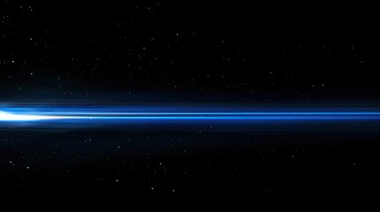 Obraz premium A gradient outer space background transitioning from deep blue to black, evoking the mystery of the universe