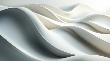 Obraz premium A minimalist digital abstract background with soft gradients and a sleek design