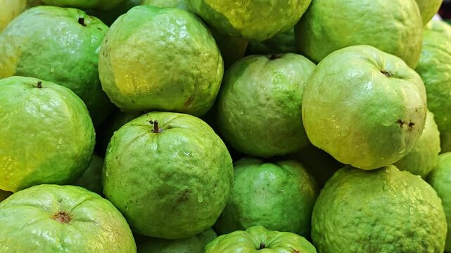 Fresh guava on the food street