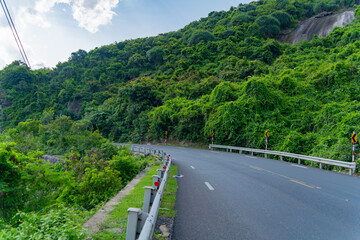 A road in the mountains.

A mountainous area near Nha Trang in Vietnam. 