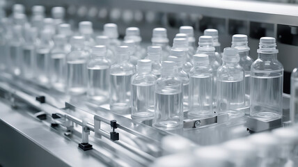 Fototapeta premium Test Tubes in Laboratory Settings for Scientific Research and Experiments