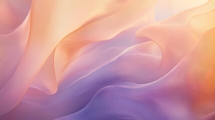 A serene cosmic abstract composition with soft gradients and ethereal shapes, perfect for relaxation