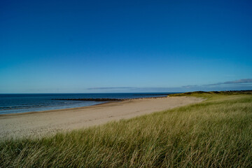 an der Nordsee in Hvidbjerg Strand Westjütland