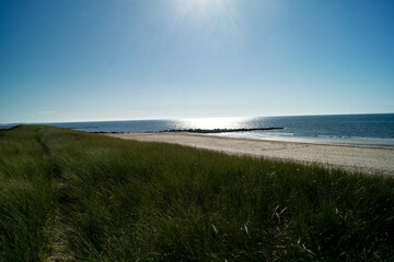 an der Nordsee in Hvidbjerg Strand Westjütland