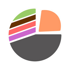 Pie Chart Vector Icon