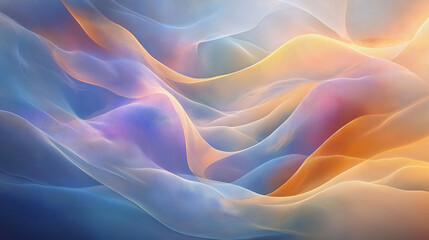 Flowing bands of light in soft