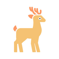 Reindeer Vector Icon