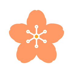 Blossom Vector Icon