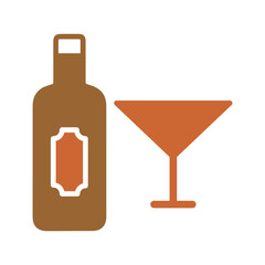 Wine Vine Vector Icon