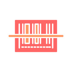 Barcode Shipping Vector Icon