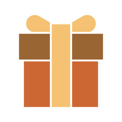 Wrapped Gift Vector Icon