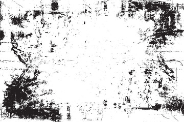 Abstract  Grunge Texture Vector - Distressed Overlay and Rough Background Effect