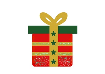 gift box with ribbon