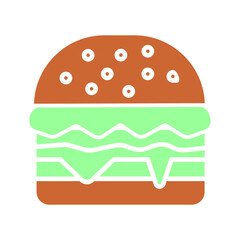 Hamburger Vector Icon