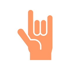 Love You Gesture Vector Icon