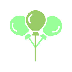 Balloons Vector Icon