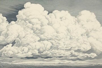 Cloud border outdoors cumulus weather.