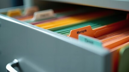 Well-Organized Filing Cabinet