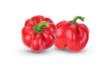 Bell pepper on white background