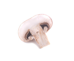 Fototapeta premium Fresh shiitake mushrooms on white background