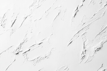 Fototapeta premium Textured white plaster wall background with abstract patterns