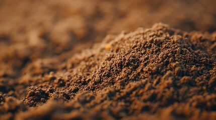 Close up view of earthworms in nutrient rich organic soil symbolizing thriving farmland ecosystem