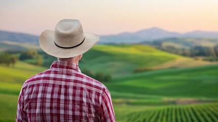 Agriculture Scientist Monitoring Crop Growth with Digital Tablet for Tech Driven Farming