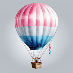 Fototapeta premium Balloon in the clouds