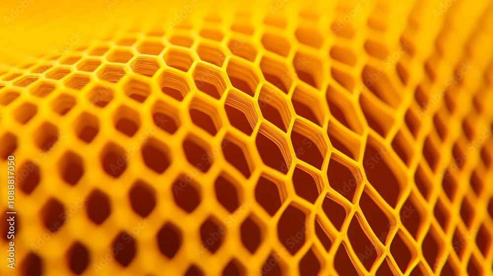 Fototapete Close up of a 3D Model with Visible Texture and Material Details